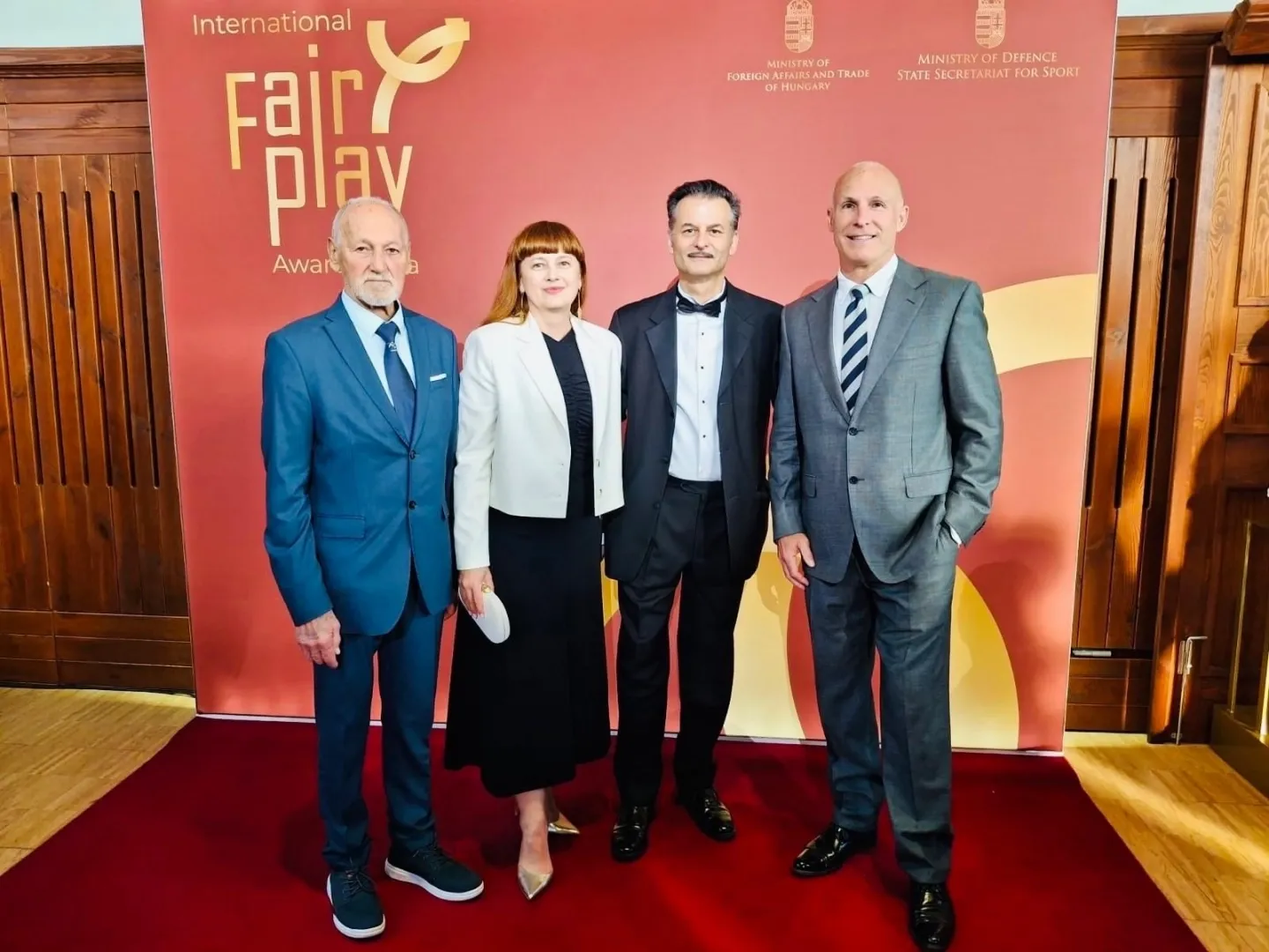International Fair Play Committee leaders at the 2025 Fair Play Awards